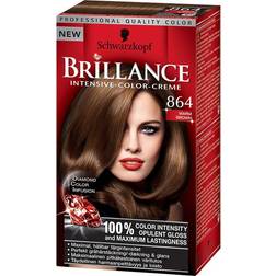 Schwarzkopf Brillance Intensive-Color-Creme #864 Warm Brown