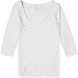 Boody Scoop Top - White