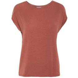 Vero Moda Aware T-shirt - Brown/Mahogany