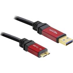 DeLock Premium USB A - USB Micro-B 3.0 2m