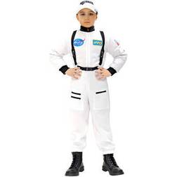Widmann White Astronaut Childrens Jumpsuit