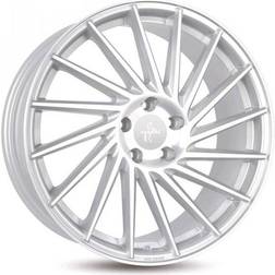 Keskin KT17 Hurricane Silver Front Polished 10x22 5/130 ET50 B71.5