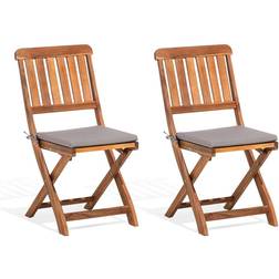 Beliani Cento 2-pack Garden Dining Chair