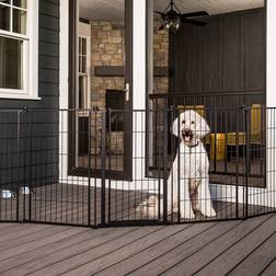 Carlson Outdoor Extra Tall Super Wide Pet Pen and Gate