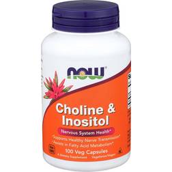 Now Foods Choline & Inositol 500mg 100 pcs