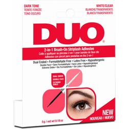 Ardell Duo 2-In-1 Brush-On Striplash Adhesive Dark & Clear