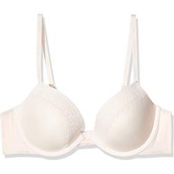 Calvin Klein Flirty Plunge Push-Up Bra - Beige