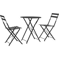 vidaXL 44355 Bistro Set, 1 Table incl. 2 Chairs
