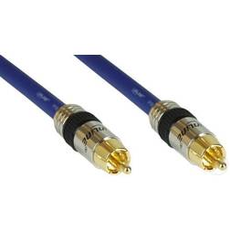 InLine Premium 50 Ohm Coax 1RCA - 1RCA 3m