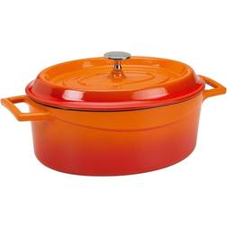 Pentole Agnelli Slowcook Oval with lid 0.4 L