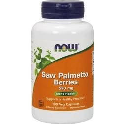 Now Foods Saw Palmetto Berries 550mg 100 pcs