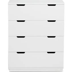 Mavis Aoko White Chest of Drawer 80x100cm