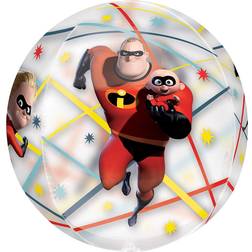 Amscan Foil Ballon The Incredibles 2 Clear Orbz