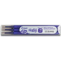 Pilot Frixion Point Violet 0.5mm Refill 3pcs