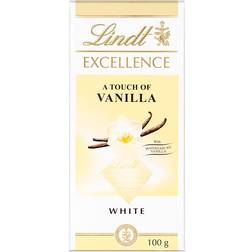 Lindt Excellence White With a Touch of Vanilla 100g