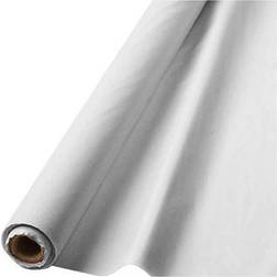 Amscan Table Cloth Frosty White