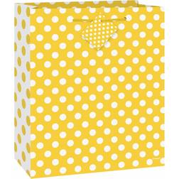 Unique Party Party Bags Yellow/White