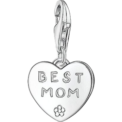 Thomas Sabo Charm Club Best Mom Charm - Silver