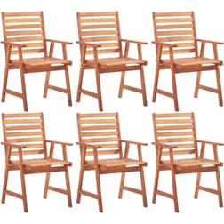 vidaXL 3051101 6-pack Garden Dining Chair