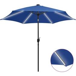 vidaXL Parasol with LED 47367 300cm