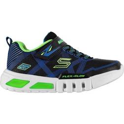 Skechers S Lights Flex Glow - Black/Lime