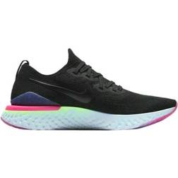 Nike Epic React Flyknit 2 M - Black/Sapphire Lime Blast/Hyper Pink/Blue Tint