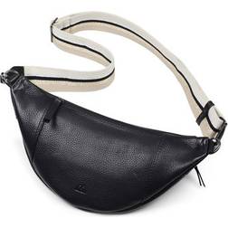 Markberg Elinor Bum Bag - Black w. Offwhite/Gold/Black/Silver