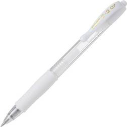 Pilot G-2 White Rollerball Pen 0.7mm