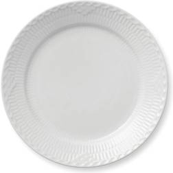 Royal Copenhagen White Fluted Half lace Dinner Plate 25cm