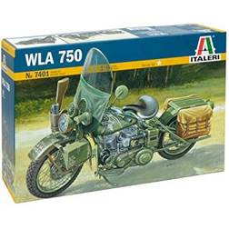 Italeri WLA 750 US Military Motorcycle 1:9