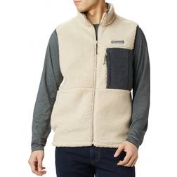 Columbia Mountainside Sherpa Fleece Vest - Ancient Fossil/Shark