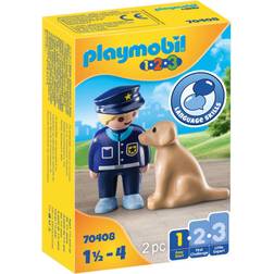 Playmobil Police Officer with Dog 70408