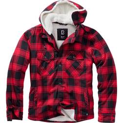 Brandit Lumber Jacket - Red/Black