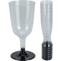 Plastic Wine Glass 8pcs