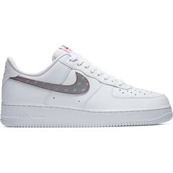 Nike Air Force 1 '07 X 3M M - White/Metallic Silver Total Orange/White