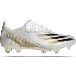 Adidas X Ghosted.1 FG W- Cloud White/Core Black/Met.Gold Melange