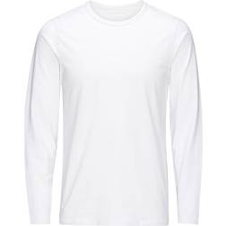 Jack & Jones Basic Long-Sleeved T-shirt - White/Opt White