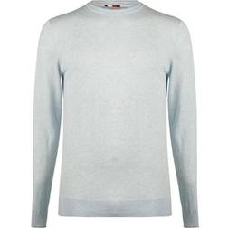 Tommy Hilfiger Classic Crew Neck Knitted Jumper - Cloud Heather