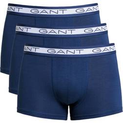 Gant Basic Solid Trunks 3-pack - Persian Blue