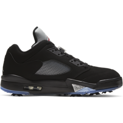 Nike Air Jordan V Low - Black/Metallic Silver/White/Fire Red