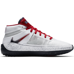 Nike KD13 - White/Obsidian/Sport Red