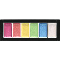 Kuretake Gansai Tambi Watercolor 6 Set Pearl Colors