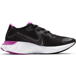 Nike Renew Run W - Black/White/Fire Pink/Metallic Dark Gray