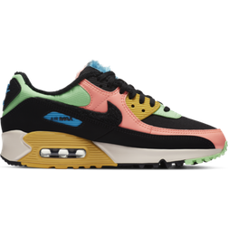 Nike Air Max 90 Premium W - Atomic Pink/Laser Blue/Solar Flare/Black