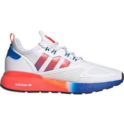 Adidas ZX 2K Boost M - Cloud White/Solar Red/Blue