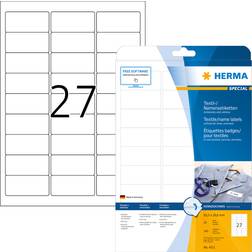 Herma Name/Textile Labels Removable A4