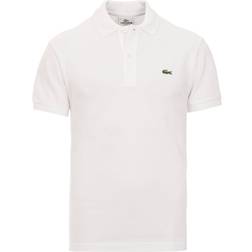 Lacoste Petit Piqué Slim Fit Polo Shirt - White