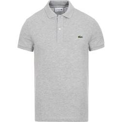 Lacoste Petit Piqué Slim Fit Polo Shirt - Grey Chine