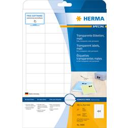 Herma Transparent Film Labels A4