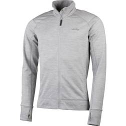 Lundhags Ullto Merino Full Zip - Light Grey